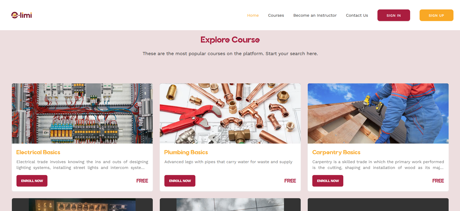 E-LIMI Edutech Platform